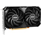 MSI GeForce RTX 4060 VENTUS 2X BLACK 8G OC grafische kaart 1x HDMI, 3x DisplayPort, DLSS 3