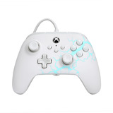 PowerA Advantage controller met kabel voor de Xbox Series X|S - Poolijs Wit/blauw, Xbox Series X|S, Xbox One, Pc