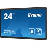 iiyama ProLite TW2424AS-B1 23.8" Public Display Zwart, Touch, HDMI, USB, WLAN, LAN, Android