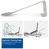 ACT Connectivity Laptopstandaard aluminium Aluminium