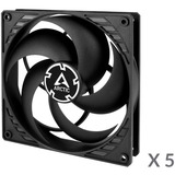 ARCTIC P14 Value Pack case fans Zwart, 5 stuks, 140 x 140 x 27 mm