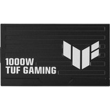 ASUS TUF Gaming Platinum modulaire 1000 watt voeding  Zwart, 1x 12V-2x6, 3x PCIe