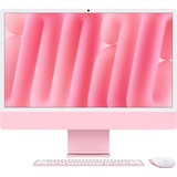 Apple iMac 2024 M4 24" (MWV43N/A) all-in-one pc Roze | M4 10 Core | 10‑core GPU | 16 GB | 256 GB SSD