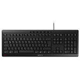 CHERRY STREAM Keyboard Zwart, EU lay-out (QWERTY), Cherry SX-Schaartechnologie, 100%