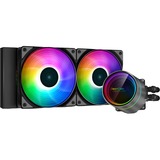 DeepCool CASTLE 240EX A-RGB waterkoeling Zwart, 4-pins PWM fan-connector