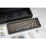 Ducky One 3 SF ANSI layout Barebone RGB mechanisch toetsenbord Zwart, US lay-out (QWERTY), 65%, RGB leds, hot swap, Barebone