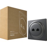 Fibaro Walli N Ethernet Outlet aansluiting antraciet