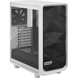 Fractal Design Meshify 2 Compact Clear Tempered Glass midi tower behuizing Wit/zwart | 3x USB-A | Tempered Glass