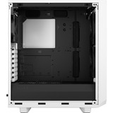 Fractal Design Meshify 2 Compact Clear Tempered Glass midi tower behuizing Wit/zwart | 2x USB-A | 1x USB-C | Tempered Glass