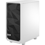 Fractal Design Meshify 2 Compact Clear Tempered Glass midi tower behuizing Wit/zwart | 2x USB-A | 1x USB-C | Tempered Glass