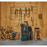 GARDENA Grasmaaier PowerMax Duo 46/36V Zwart/grijs, Accu en lader niet inbegrepen