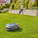 GARDENA Smart SILENO max 1500 m² robotmaaier Grijs/turquoise, 19903-26