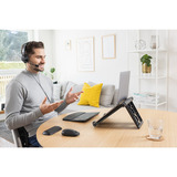 Kensington SmartFit Easy Riser-laptopstandaard met koelfunctie Zwart