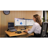Kensington SmartFit Easy Riser-laptopstandaard met koelfunctie Zwart