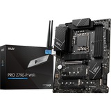 MSI PRO Z790-P WIFI socket 1700 moederbord Zwart, RAID, 2.5 Gb-LAN, WLAN, BT, Sound, ATX