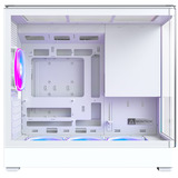 Montech KING 15 PRO midi tower behuizing Wit | 2x USB-A | 1x USB-C | RGB | Window