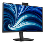 Philips 24B2U3301H/00 23.8" monitor Zwart, HDMI, DisplayPort, USB-C, LAN, Audio, webcam, 120 Hz