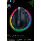 Razer Pro Click V2 Vertical gaming muis Zwart, Tot 30.000 Dpi, USB-C / Bluetooth / 2.4 GHz