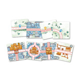 White Goblin Games Railroad Tiles Bordspel Nederlands, 1 - 4 spelers, 45 minuten, Vanaf 8 jaar