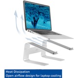 ACT Connectivity Laptopstandaard aluminium Aluminium