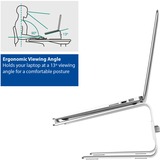 ACT Connectivity Laptopstandaard aluminium Aluminium