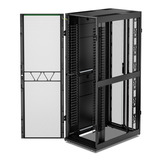 APC NetShelter SX AR3347B2, 48U server rack Zwart/groen, 2258H x 750B x 1200D mm, met zijpanelen