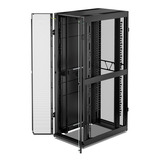 APC NetShelter SX AR3347B2, 48U server rack Zwart/groen, 2258H x 750B x 1200D mm, met zijpanelen