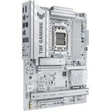 ASUS TUF GAMING B850-PRO WIFI7 W NEO socket AM5 moederbord Wit, RAID, 2,5Gb-LAN, WLAN, BT, Sound, ATX