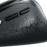 CHERRY STREAM MOUSE COMFORT Zwart, 4000 dpi, 2,4 GHz