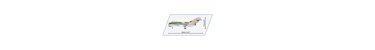 COBI Historical Collection - Lim-5 Polish Air Force 1959 Constructiespeelgoed Schaal 1:32