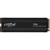 Crucial T700 Heatsink 1 TB SSD Zwart, CT1000T700SSD5, PCIe 5.0 x4, NVMe 2.0, M.2 2280