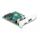 DeLOCK PCI Express x4 Card to 1 x external USB 10 Gbps Type-C female + 1 x external USB 10 Gbps Type-A female usb-controller 