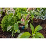 GARDENA Verstelbare Seriedruppelaar 1-8 l/u, drukcompenserend druppelaar Zwart/turquoise
