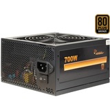 Inter-Tech Argus BPS-700, 700 watt voeding  Zwart, 4x PCIe, 4x PCIe