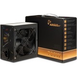 Inter-Tech Argus BPS-700, 700 watt voeding  Zwart, 4x PCIe, 4x PCIe