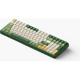Iqunix F97 Camping Wireless Mechanical Keyboard Groen, US lay-out (QWERTY), IQUNIX Moonstone, 96%, RGB leds, Hot-swappable, PBT, 2.4GHz | Bluetooth 5.1 | USB-C