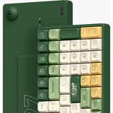 Iqunix F97 Camping Wireless Mechanical Keyboard Groen, US lay-out (QWERTY), IQUNIX Moonstone, 96%, RGB leds, Hot-swappable, PBT, 2.4GHz | Bluetooth 5.1 | USB-C