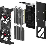 PNY GeForce RTX 4060 Ti 8GB VERTO Overclocked Dual Fan DLSS 3 grafische kaart DLSS 3, 3x DisplayPort, 1x HDMI 2.1