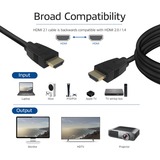 ACT Connectivity 1,5 meter HDMI 8K Ultra High Speed kabel v2.1 HDMI-A male - HDMI-A male Zwart