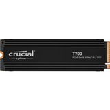 Crucial T700 Heatsink 4 TB SSD Zwart, CT4000T700SSD5, PCIe 5.0 x4, NVMe 2.0, M.2 2280