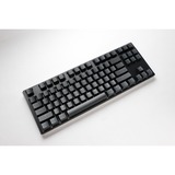 Ducky One 3 Classic TKL RGB mechanisch toetsenbord Zwart, US lay-out (QWERTY), Cherry MX Red, 80% (TKL)	, RGB leds, Double-shot PBT, Hot-swappable, QUACK Mechanics