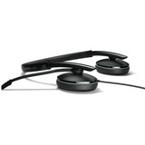 EPOS ADAPT 165 USB II on-ear headset Zwart, Stereo, USB