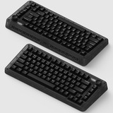 Iqunix ZX75 Dark Side Wireless Mechanical Keyboard Zwart, US lay-out (QWERTY), Cherry MX Red, 75%, RGB leds, Hot-swappable, Double-shot PBT, 2.4GHz | Bluetooth 5.1 | USB-C