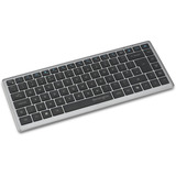 Kensington KB435 EQ Rechargeable Multi-Device Compact Keyboard Grijs, US-International lay-out (QWERTY), Scissor switches, 80% (TKL), USB, 2,4 GHz, Bluetooth 5.4
