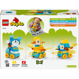 LEGO DUPLO - 3-in-1 dieren op wielen Constructiespeelgoed 10448