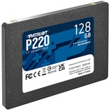 Patriot P220 128 GB SSD Zwart, SATA III 6 Gb/s