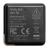 Shelly BLU H&T ZB sensor Zwart, Bluetooth 5, Zigbee