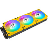 Thermaltake CT120 EX Reverse ARGB Sync PC Cooling Fan Bumblebee (3-Fan Pack) case fans Geel, 3 stuks, 120 x 120 x 25 mm, PWM