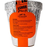 Traeger Inzetstuk voor vet- en aslade BAC608 container Aluminium, 5 stuks, Aluminium