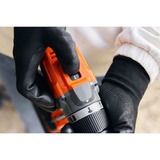BLACK+DECKER Schroefklop machine/koffer +2x2.0ah schroefboor Oranje/zwart, 2 accu's en oplader inbegrepen